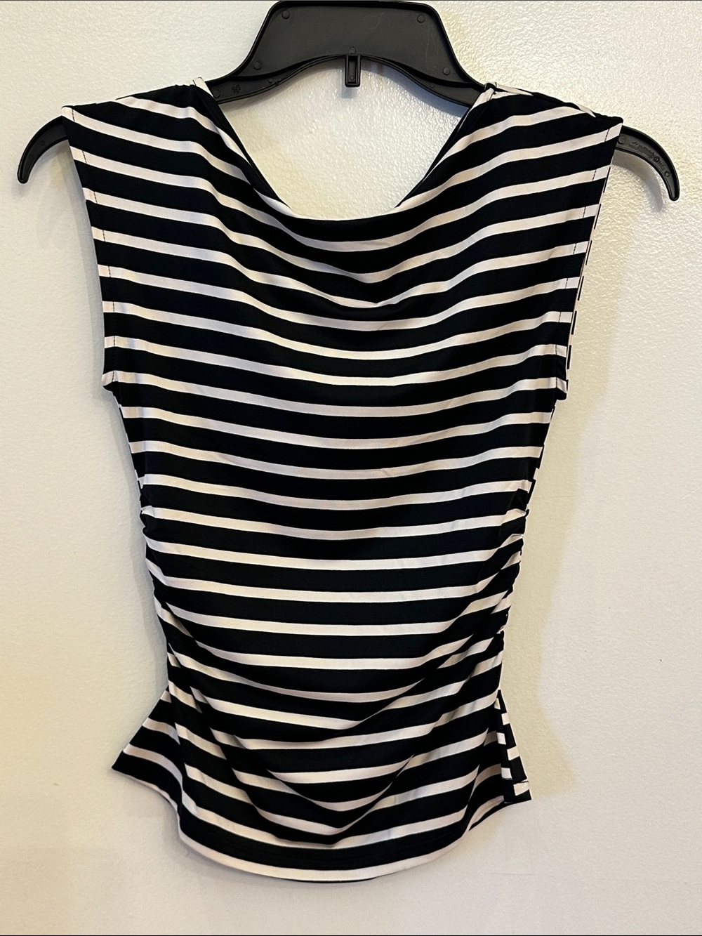 H&M Black and White Striped Tank Top